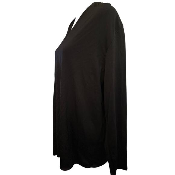 Soft Surroundings Black Modal Blend Tunic Top, Plus Size 2X - Picture 2 of 6